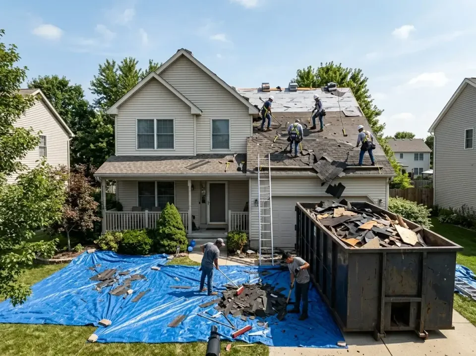 roof-replacement-debris-remova-004 — frequently asked questions, Cheapest Dumpster Rentals in Chelsea, AL